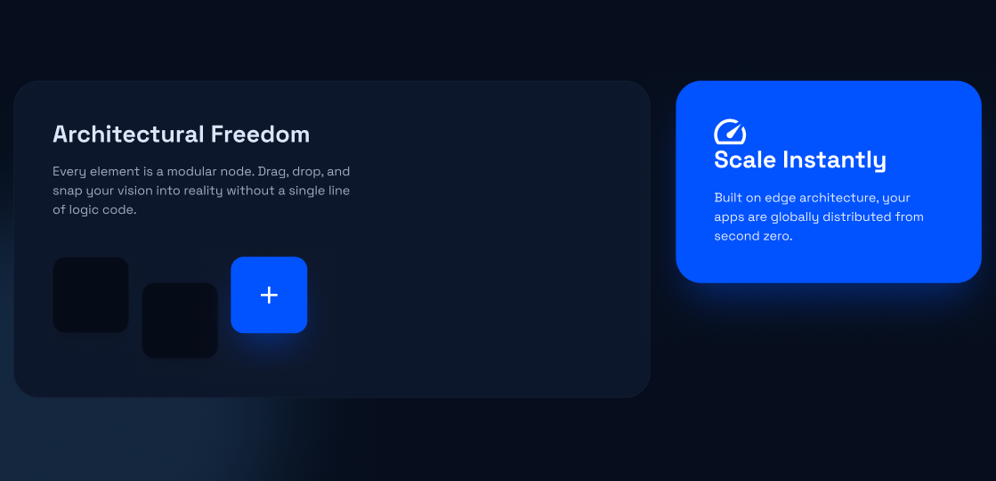 No Code Platform product visual two